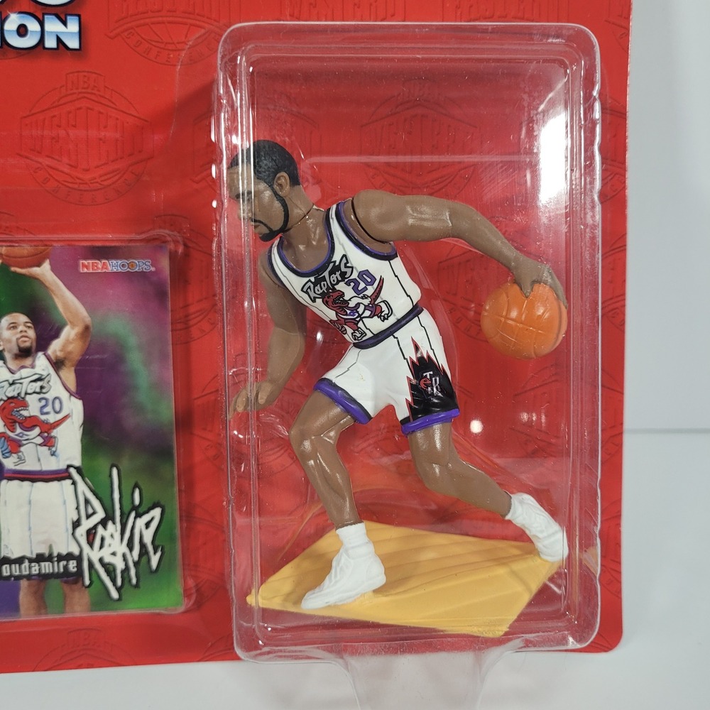 Kenner Starting‎ Lineup 1996 Damon Stoudamire Toronto Raptors Rookie Figure Card - Picture 2 of 7